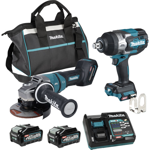 XGT Brushless 2-Tool Combo Kit, 40 V Distribution Jean Lapalme