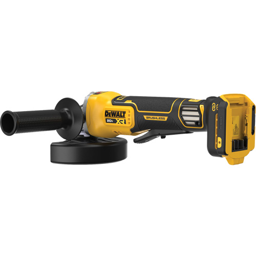 Meuleuse &agrave; vitesse variable sans balai et sans fil avec interrupteur &agrave; palette MAX* XR (outil seulement), Roue de 4-1/2" - 5", 20 V Distribution Jean Lapalme