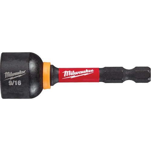 SHOCKWAVE Impact Duty Magnetic Nut Driver, 9/16" Drive, 2-9/16" L, Magnetic Distribution Jean Lapalme