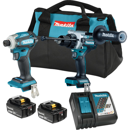 LXT Brushless 2 Tool Combo Kit, Lithium-Ion, 18 V Distribution Jean Lapalme