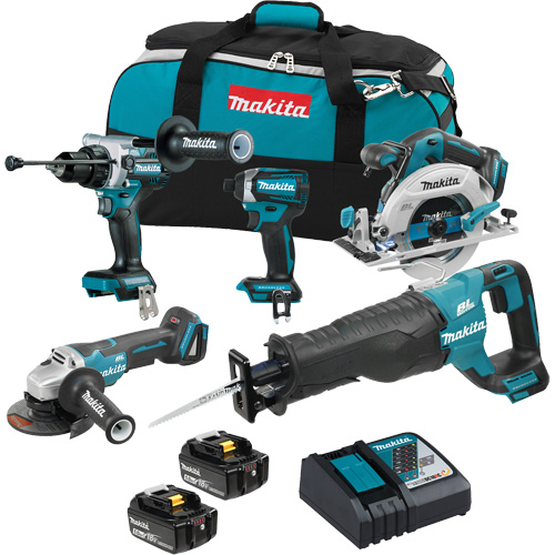 Ensemble de 5 outils sans balai 18V LXT, 18 V Distribution Jean Lapalme
