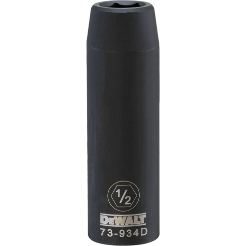 Socket, Impact, 1/2", 1/2" Drive, 6 Points Distribution Jean Lapalme