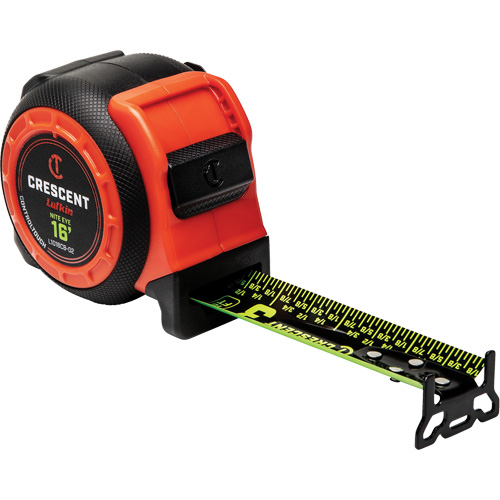  Ruban &agrave; mesurer CONTROLTOUCH NITE EYE, 1-3/16" x 16', Marques de goujon SAE Distribution Jean Lapalme