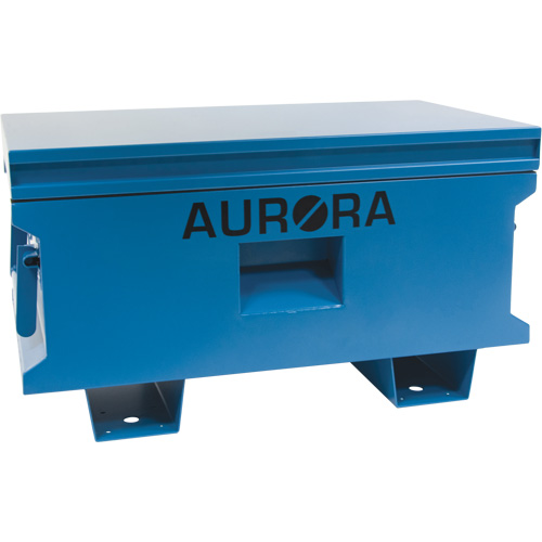 Coffre &agrave; outils de chantier, 33" x 20-3/10" x 18-3/10", Acier, Bleu Distribution Jean Lapalme