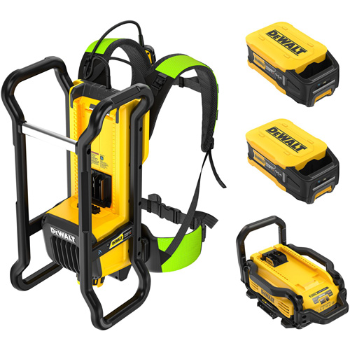 Ensemble de vibrateur sac-&agrave;-dos POWERSHIFT Distribution Jean Lapalme