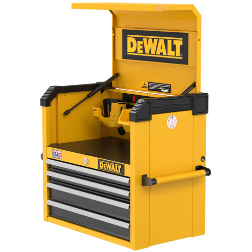 Coffre &agrave; outils robuste, 26" la, 4 tiroirs, Jaune Distribution Jean Lapalme