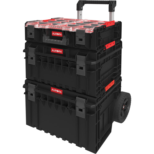 Trousse modulaire de d&eacute;part Arx 3 mcx, 23"/25-1/5" x 19"/15-1/5" x 12-3/5"/26"/6-4/5", Noir/Rouge Distribution Jean Lapalme