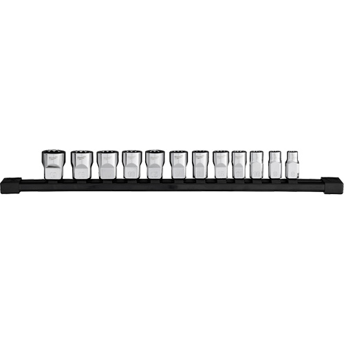 Jeu de douilles m&eacute;triques &agrave; 12 pans, 12 Mcx, Prise de 3/8" Distribution Jean Lapalme