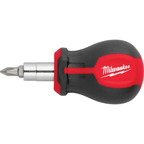 Tournevis court &agrave; embouts interchangeables 6-en-1, 3" lo, Prise Coussin&eacute;e Distribution Jean Lapalme