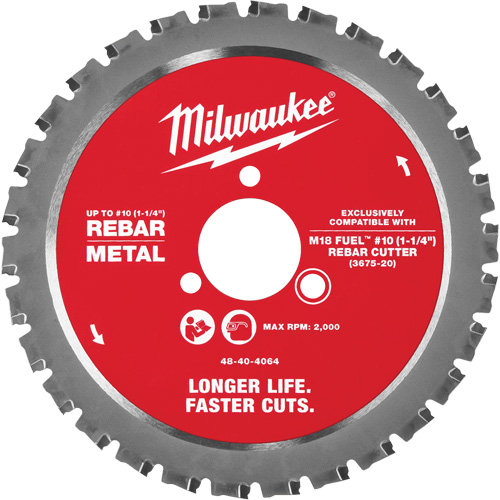 #10 (1-1/4”) Rebar Cutting Blade, 1-1/4" Distribution Jean Lapalme