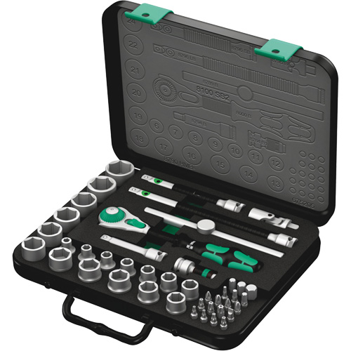 Jeu de cliquets rapides Zyklop 8100 SB 2, 43 Mcx, Prise de 3/8" Distribution Jean Lapalme