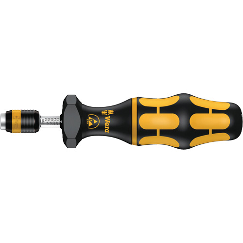 Tournevis dynamom&eacute;trique r&eacute;glable s&eacute;rie Kraftform 7400 ESD, Gamme de couple 2.5 -29 lb-pi, 6" Longueur Distribution Jean Lapalme
