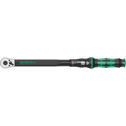 Click-Torque C3 Torque Wrench with Reversible Ratchet, Click, 1/2" Square Drive, 40 - 200 Nm Distribution Jean Lapalme