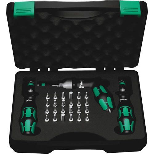 Jeu de tournevis dynamom&eacute;triques 7440/41/42, Gamme de couple 0.3 - 6.0 Nm, 6" Longueur Distribution Jean Lapalme