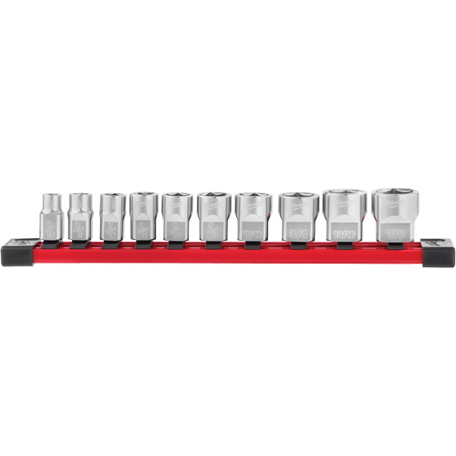 Douilles SAE avec c&ocirc;t&eacute;s Four Flat, 10 Mcx, Prise de 3/8" Distribution Jean Lapalme