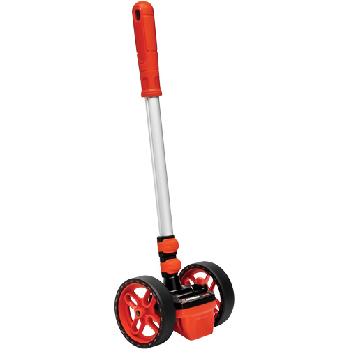 Roue de mesure &agrave; deux roues SAE , 4"/10,16 cm, Gamme de 9999', Pouces/pieds Distribution Jean Lapalme