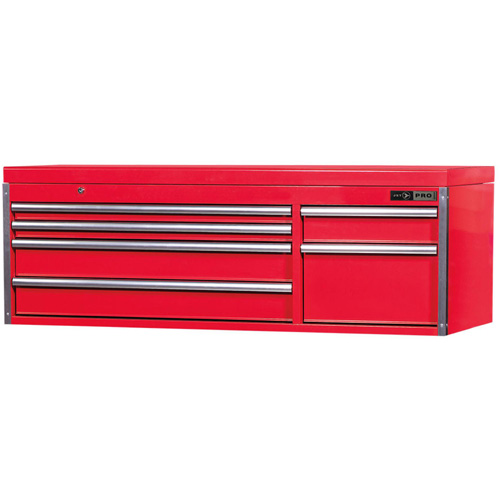 Coffre pour m&eacute;canicien de s&eacute;rie Pro PMC5606, 55-1/2" la, 6 tiroirs, Rouge Distribution Jean Lapalme