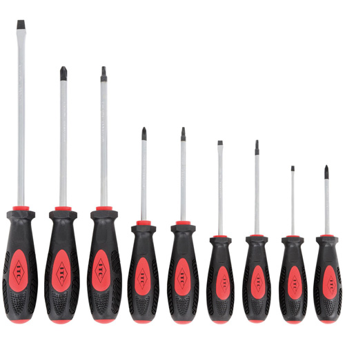 IESD-9S Ergonomic Screwdriver Set, 9 Pcs., Magnetic Distribution Jean Lapalme