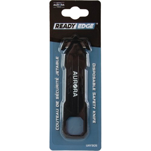 READYEDGE Disposable Safety Knife, Stainless Steel, Plastic Handle Distribution Jean Lapalme