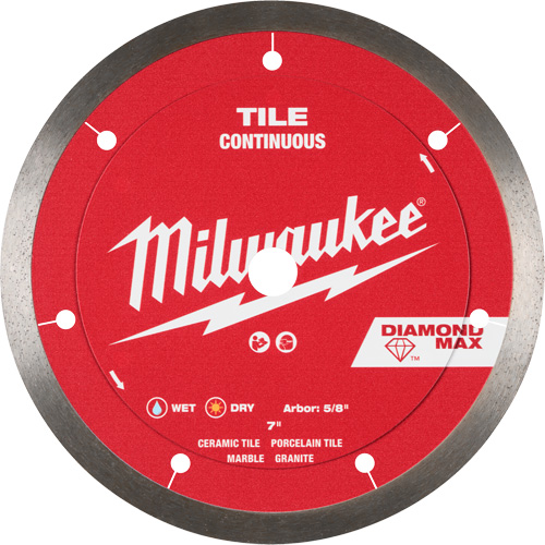 Lame diamant&eacute;e continue pour tuile DIAMOND MAX Distribution Jean Lapalme