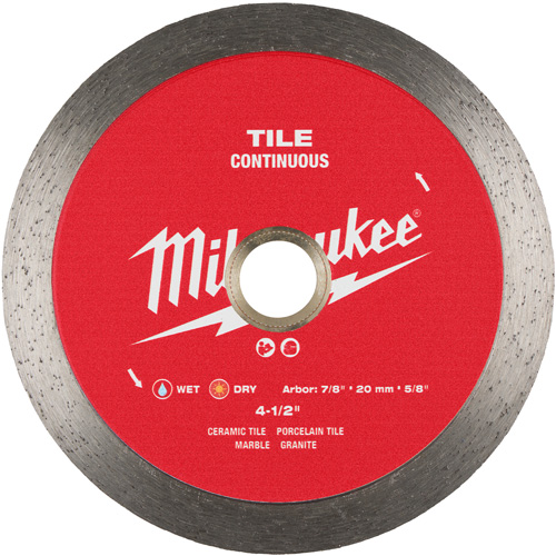 Lame diamant&eacute;e continue pour tuiles Distribution Jean Lapalme