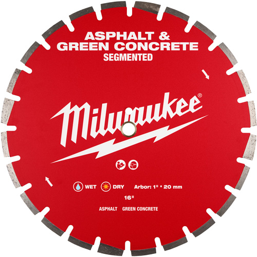 Asphalt & Green Concrete Segmented Diamond Blade Distribution Jean Lapalme