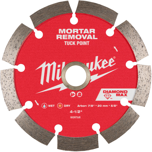Lame diamant&eacute;e pour joints de maçonnerie DIAMOND MAX Distribution Jean Lapalme