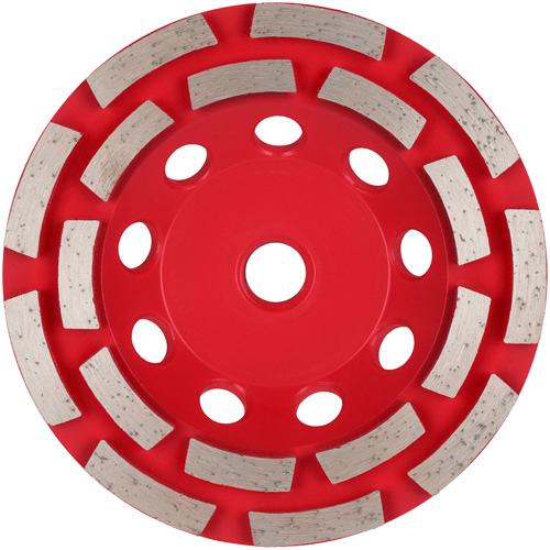 Meule boisseau diamant&eacute;e &agrave; rang&eacute;e double DIAMOND MAX Distribution Jean Lapalme
