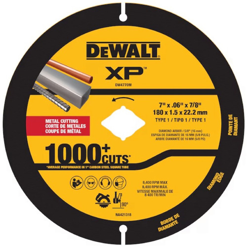 XP Metal Diamond Blade for Angle Grinders & Circular Saws Distribution Jean Lapalme