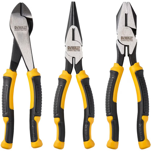 Laser Hardened Pliers Set, 3 Pieces Distribution Jean Lapalme
