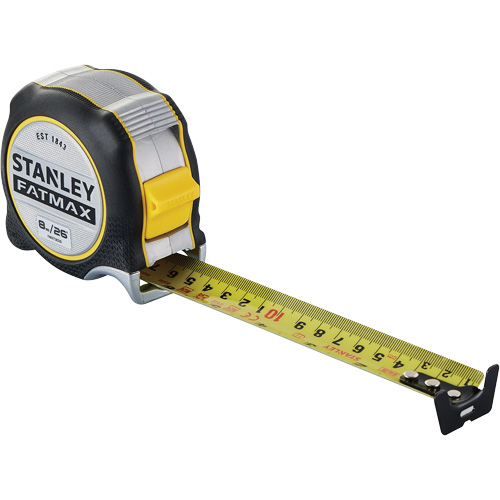 Ruban &agrave; mesurer de premi&egrave;re qualit&eacute; FATMAX, 1-1/4" x 26', Marques de goujon Imp&eacute;rial Distribution Jean Lapalme