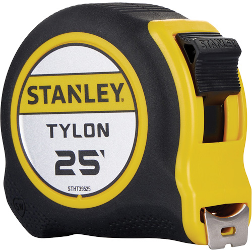 Tylon Tape Measure, 25', Imperial Graduations Distribution Jean Lapalme