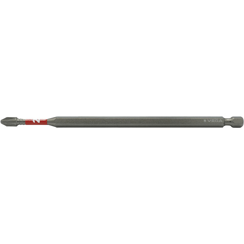 Embout pour outils &eacute;lectriques Impactech, Phillips, Embout #2, Prise 1/4", Longueur 6" Distribution Jean Lapalme