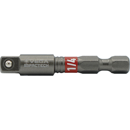 Impactech&reg; Impact Socket Adapter, 1/4" Drive Size, 1/4" Male Size, 2" L Distribution Jean Lapalme