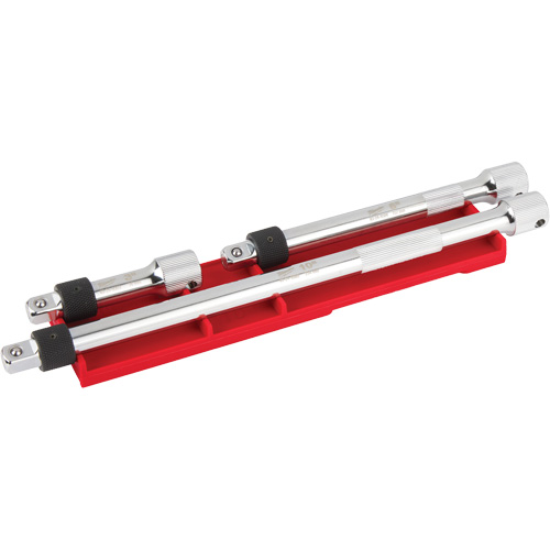 Locking Extension Set, 3/8" Drive, Chrome Finish, 3 Pcs Distribution Jean Lapalme