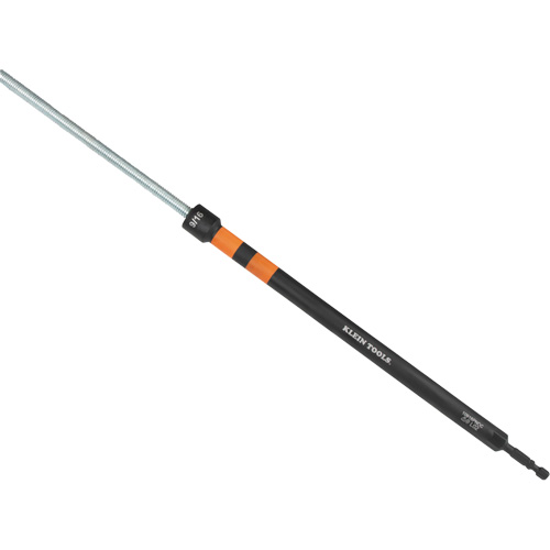 Magnetic Colour-Coded Power Nut Driver, 9/16" Drive, 11-1/5" L, Magnetic Distribution Jean Lapalme