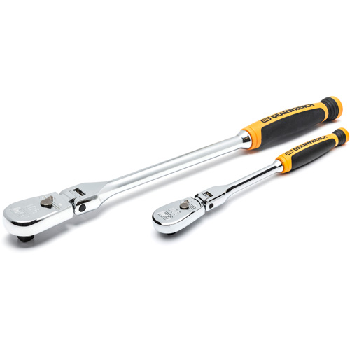 1/4" & 3/8" Drive 90-Tooth Dual Material Teardrop Ratchet Set Distribution Jean Lapalme