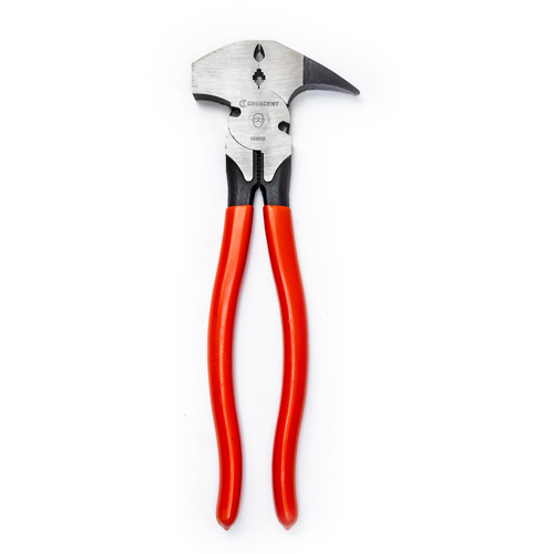Dual Staple Grip Joint Fence Tool Pliers with Dipped Handle Distribution Jean Lapalme