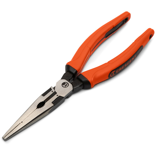 Z2 Long Nose Plier with Dual Material Grip Rawhide Handle, 8" L Distribution Jean Lapalme