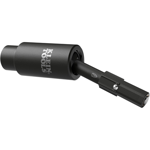 Impact Flip Socket Swivel Adapter, 1/4" Drive Size, 1/4" Male Size, Ball, 2-7/10" L Distribution Jean Lapalme