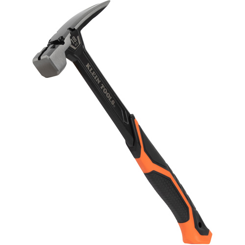 Steel Claw Hammer, 18 oz., Solid Steel Handle, 15" L Distribution Jean Lapalme