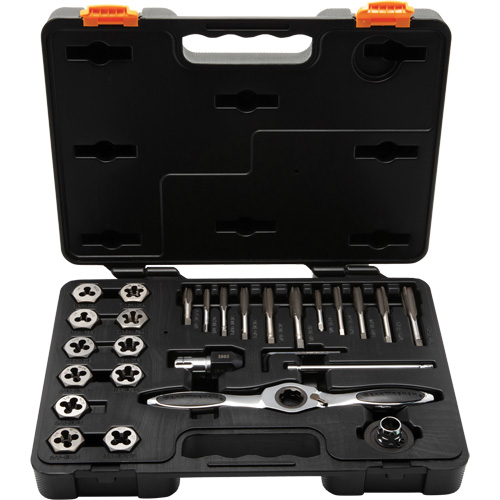 SAE Ratcheting Tap & Die Set, 27 Pieces Distribution Jean Lapalme