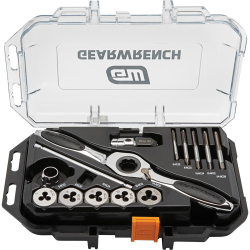 SAE Ratcheting Tap & Die Set, 15 Pieces Distribution Jean Lapalme