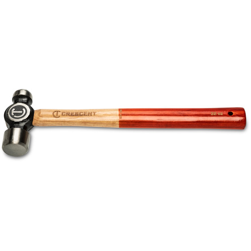 Ball Pein Hammer, 32 oz. Head Weight, Polished Face, Wood Handle Distribution Jean Lapalme