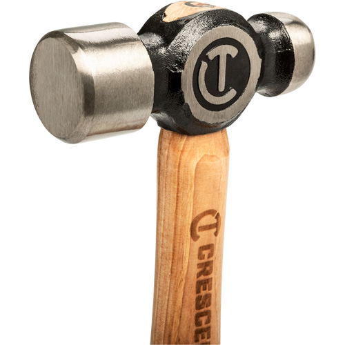 Ball Pein Hammer, 32 oz. Head Weight, Polished Face, Wood Handle Distribution Jean Lapalme