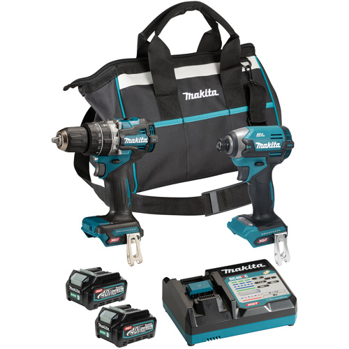 40Vmax XGT Brushless Cordless Impact Driver & Hammer Drill/Driver Tool Kit, 40 V Distribution Jean Lapalme