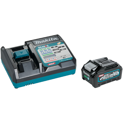 40Vmax XGT 4 Ah Battery & Fast Charger Starter Kit, 40 V, Lithium-Ion Distribution Jean Lapalme
