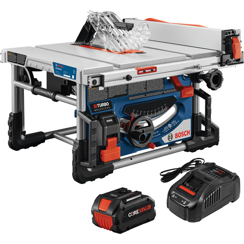 PROFACTOR 18V 8-1/4 In. Portable Table Saw Kit, 18 V, 5500 RPM Distribution Jean Lapalme