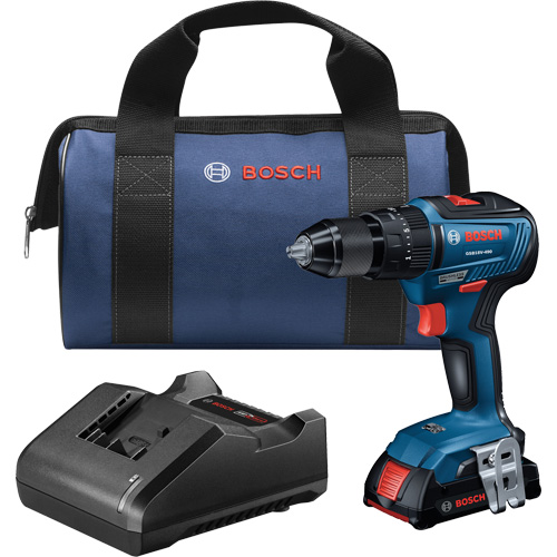 EC Brushless 1/2 In. Hammer Drill/Driver Kit, 1/2" Chuck, 18 V Distribution Jean Lapalme