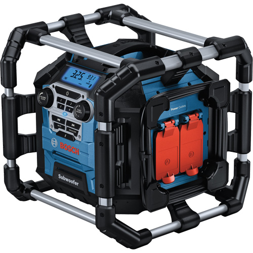 Radio de chantier avec Bluetooth 5.0 et station dalimentation, Lithium-ion, 18 V Distribution Jean Lapalme